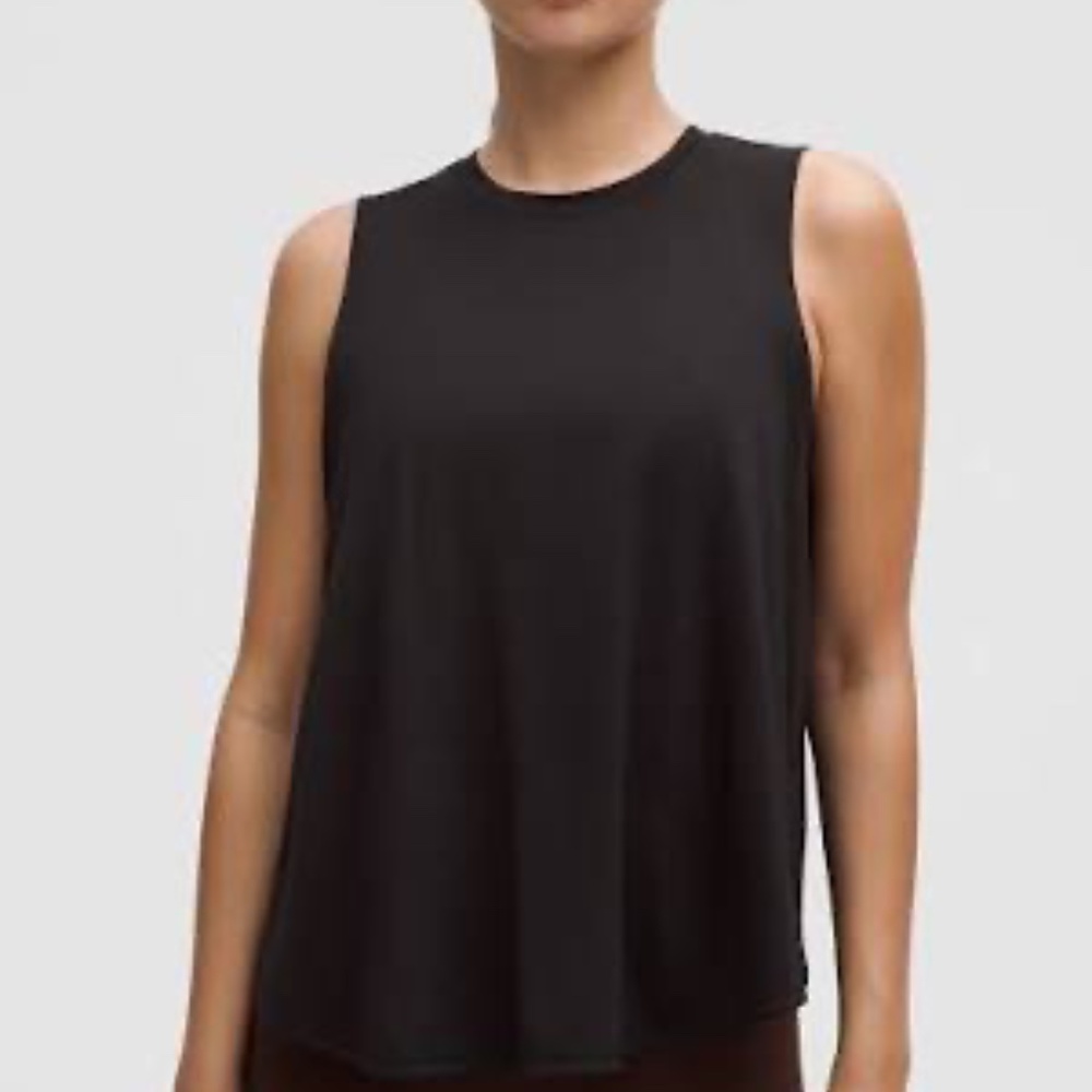 lululemon athletica Black Muscle lazer Tank